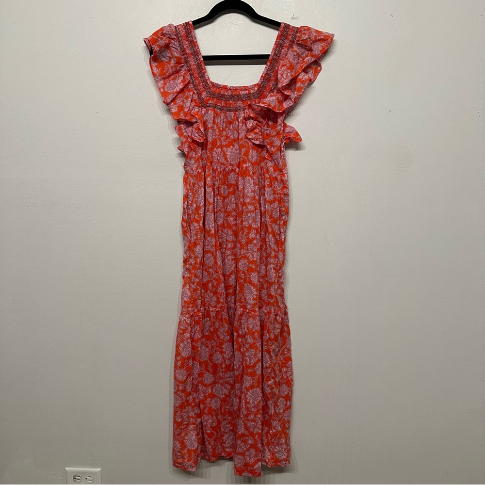 Free People Bonita Printed Midi Dress - Picture 6 of 10